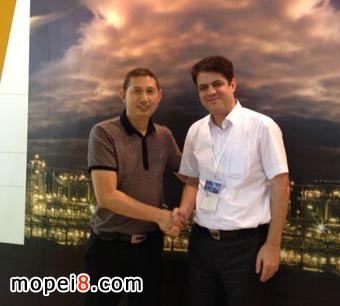 德國沃丹潤滑油技術負責人來深圳分部視察