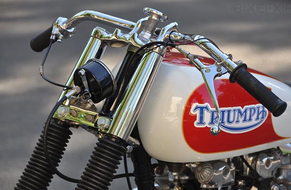 1951年凱旋雷鳥改裝直線競速車