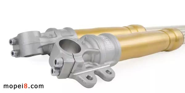 正置式減震外管上的卡鉗鎖點(diǎn)